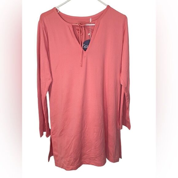 SanSoleil- NEW - Beach, Golf, Tennis - Long Sleeve UV Protection Dress - Picture 1 of 5
